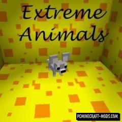 Extreme Animals - Creatures Mod For Minecraft 1.12.2, 1.10.2