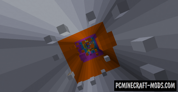 Rainbow Parkour Map For Minecraft 1.14.1, 1.13.2  PC Java 