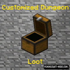 Customized Dungeon Loot - Items Mod For Minecraft 1.20.1, 1.18.2, 1.14.4, 1.12.2