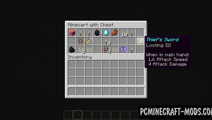 Customized Dungeon Loot - Items Mod For Minecraft 1.19.2, 1.18.2, 1.14.4, 1.12.2