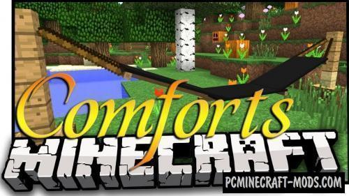 Comforts - Decor Mod For Minecraft 1.20.2, 1.19.4, 1.18.2, 1.12.2