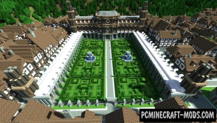 City of Thrair - Buildings, Houses Map For Minecraft