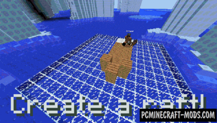 Raft Clash - Minigame Map For Minecraft