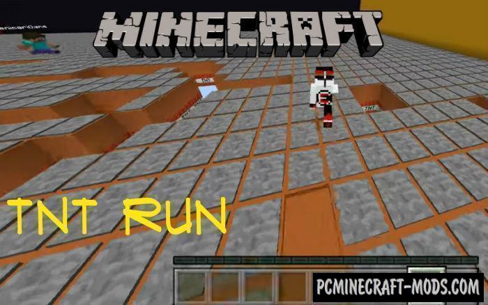 TNT Run - Minigame Minecraft PE Map 1.5.0, 1.4.0, 1.2.13