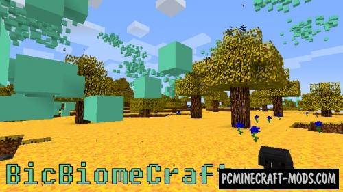 BicBiomeCraft - Biomes, Items Mod For Minecraft 1.7.10