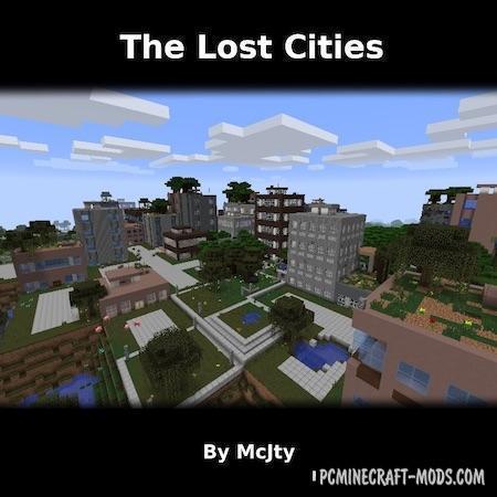The Lost Cities - Biome Gen Mod For MC 1.18.1, 1.16.5, 1.12.2