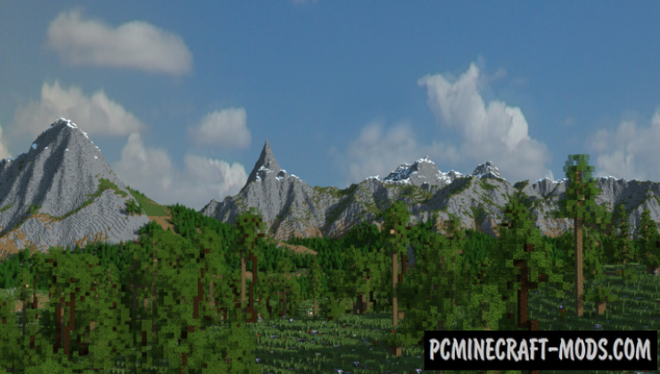 RPG Location - Custom Terrain Map For Minecraft