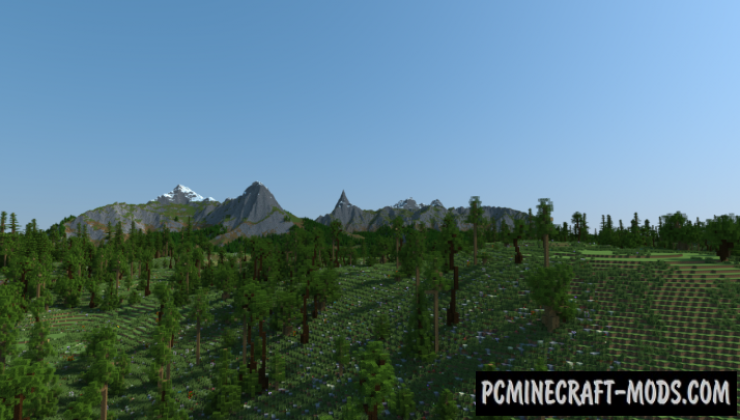 RPG Location - Custom Terrain Map For Minecraft