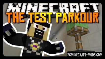 The Test - Parkour Map For Minecraft