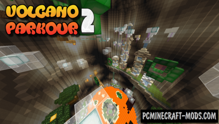 Volcano Parkour 2 - Adventure Map For Minecraft