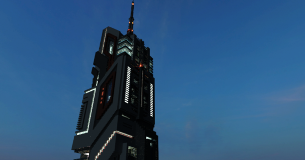 The W.S.Craft Tower Map For Minecraft 1.14, 1.13.2  PC 