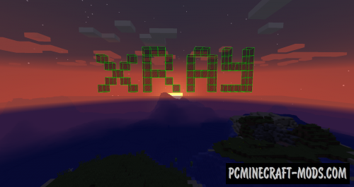 Advanced XRay Mod For Minecraft 1.12.2, 1.11.2, 1.10.2, 1 