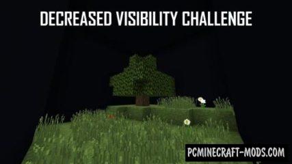 Decreased Visibility Challenge Command Block MC 1.12.2