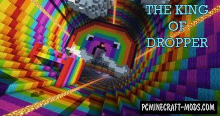 The King Of Dropper - Parkour Map For Minecraft