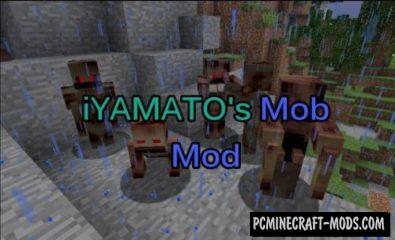 iYamato’s Mob Mod For Minecraft 1.12.2, 1.11.2