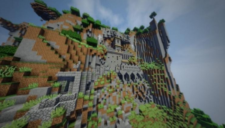 Ostrog Monastery - Castle Map For Minecraft