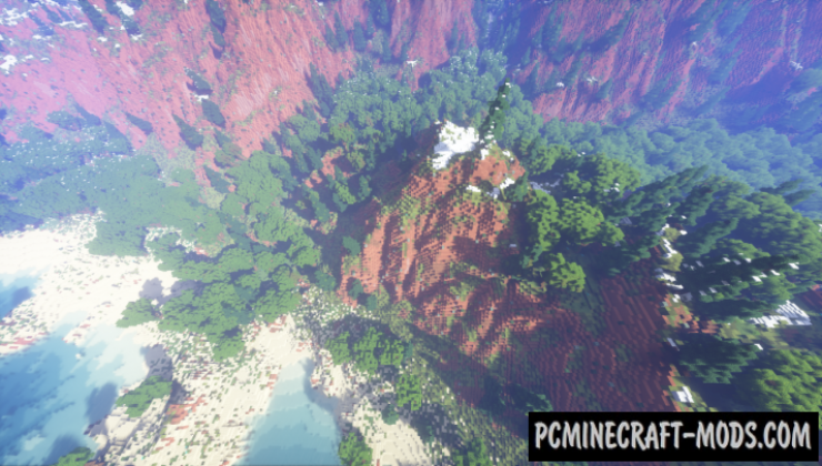 Wild Freedom - Custom Terrain Map For Minecraft