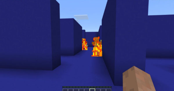 3D Pacman Mini-Game Minecraft Bedrock Map 1.5.0, 1.4.0 