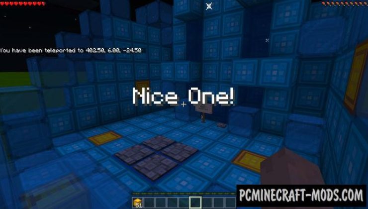 3D Pacman Mini-Game Minecraft PE Map 1.5.0, 1.4.0
