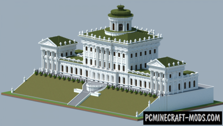 Pashkov House - Building Map For Minecraft