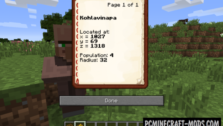 Village Names - Tweak Mod For Minecraft 1.19, 1.12.2