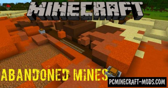 Abandoned Mines Minecraft Bedrock Seed 1.2.6, 1.2.5