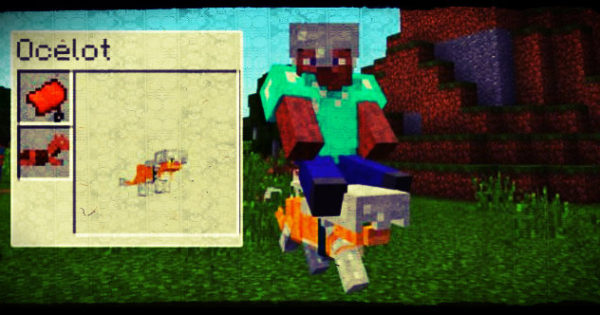 Armored Ocelot Minecraft PE Bedrock Addon 1.9.0, 1.7.0 