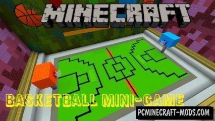 Basketball Mini-Game Minecraft PE Map 1.5.0, 1.4.0