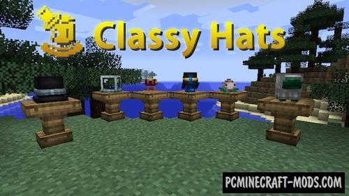 Classy Hats - Customization Armor Mod For Minecraft 1.12.2