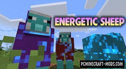 Energetic Sheep - Technology Mod For Minecraft 1.19.4, 1.15.2, 1.14.4