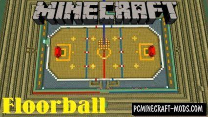 Floorball - Minigame Minecraft BE & PE Map 1.4.0