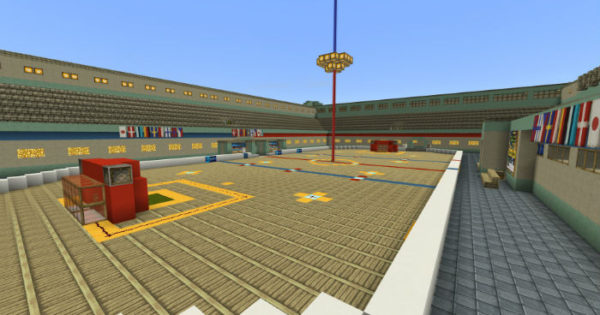 Floorball Minecraft BE & PE Map 1.4.0, 1.3.0, 1.2.13  PC 