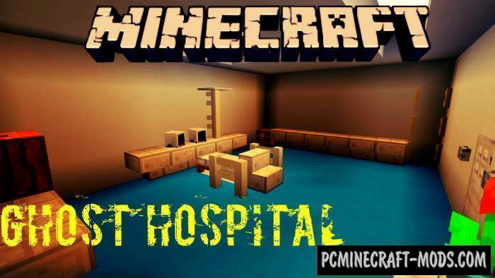 Ghost Hospital - Horror Minecraft PE Map 1.5.0, 1.4.0