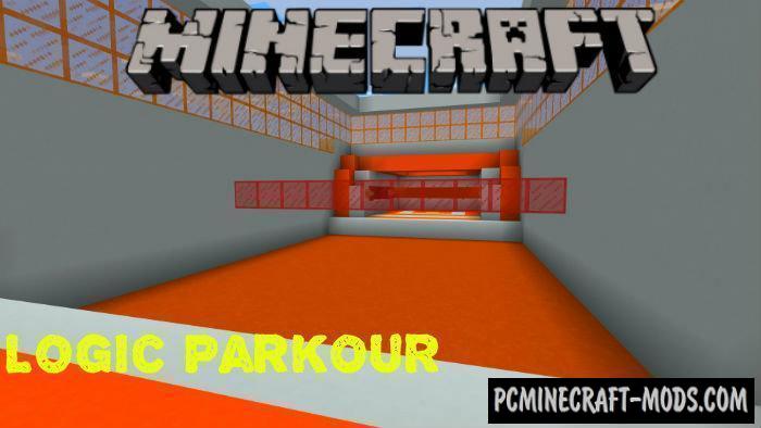 Logic Parkour Minecraft PE Bedrock Map 1.5.0, 1.4.0