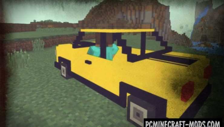 Mech Minecraft PE Bedrock Mod 1.9.0, 1.8.0, 1.7.0 PC