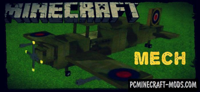 Mech Minecraft PE Bedrock Mod 1.9.0, 1.8.0, 1.7.0 | PC ...