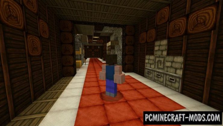 Redstone Woodland Mansion Map For Minecraft BE 1.5.0