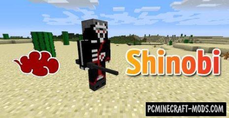 Shinobi - New Mobs Mod For Minecraft 1.7.10