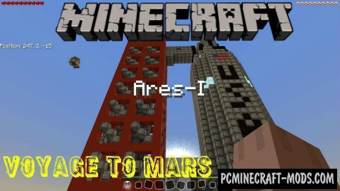 Mission - Voyage to Mars Adventure Map For MCPE 1.5.0