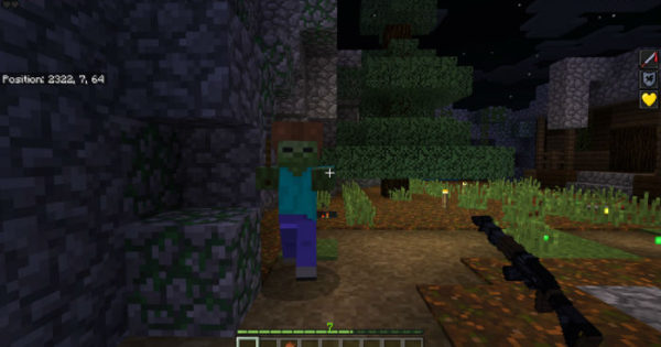 Zombie Survival Minecraft PE Bedrock Map 1.5.0, 1.4.0  PC 