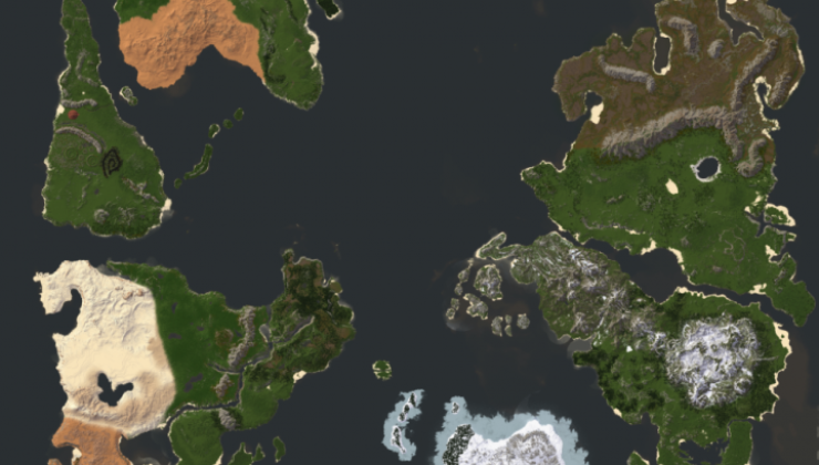 Great Epic World - Terrain, Survival Map Minecraft