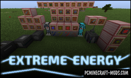 Extreme Energy Mod For Minecraft 1.12.2, 1.11.2