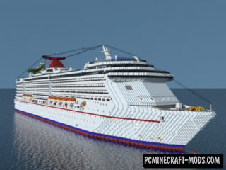 Carnival Legend Ship - Art, Adventure Map For MC