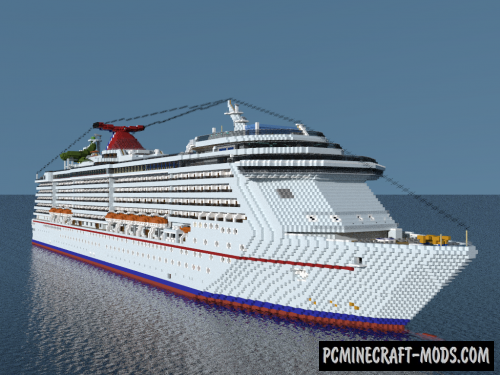 Carnival Legend Ship - Art, Adventure Map For MC