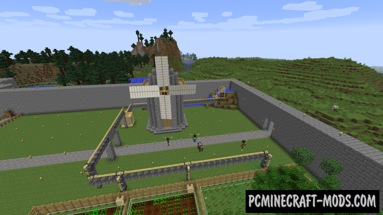 Ancient Warfare - New Villages Mod For Minecraft 1.12.2