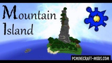 Mountain Island - Adventure Map For Minecraft