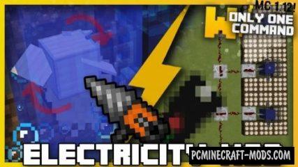 Electricity Command Block For Minecraft 1.12.2