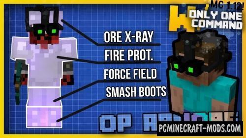OP Armors Command Block For Minecraft 1.12.2