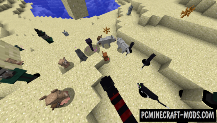 EmberRoot Zoo - New Mobs Mod For Minecraft 1.12.2