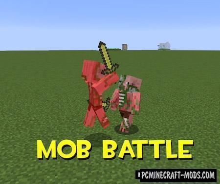 Mob Battle - Magic Mod For Minecraft 1.16.5, 1.14.4, 1.12.2